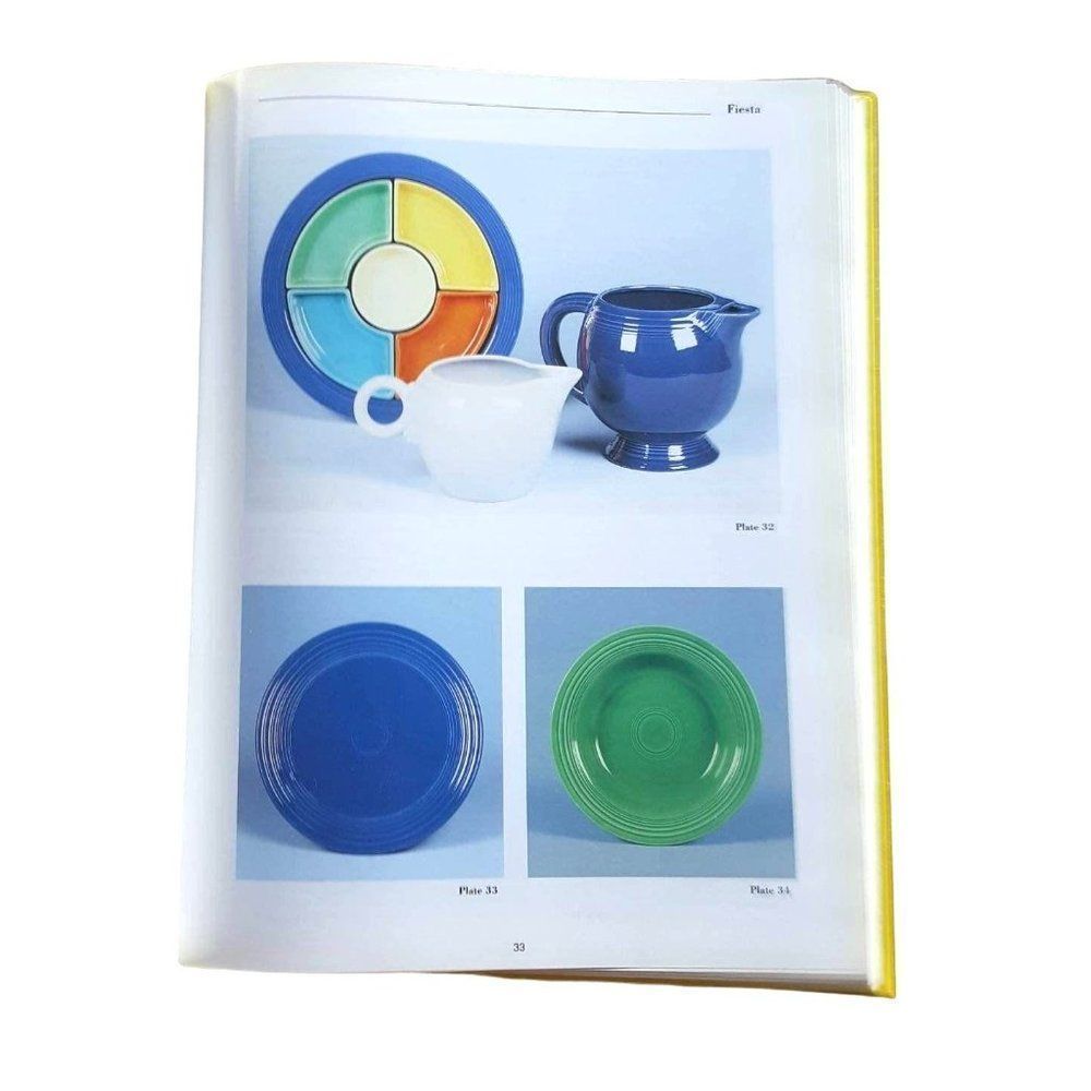 Fiesta Pottery Book Collector's Encyclopedia Fiesta Harlequin Riviera Kitchen Kr - Picture 3 of 6